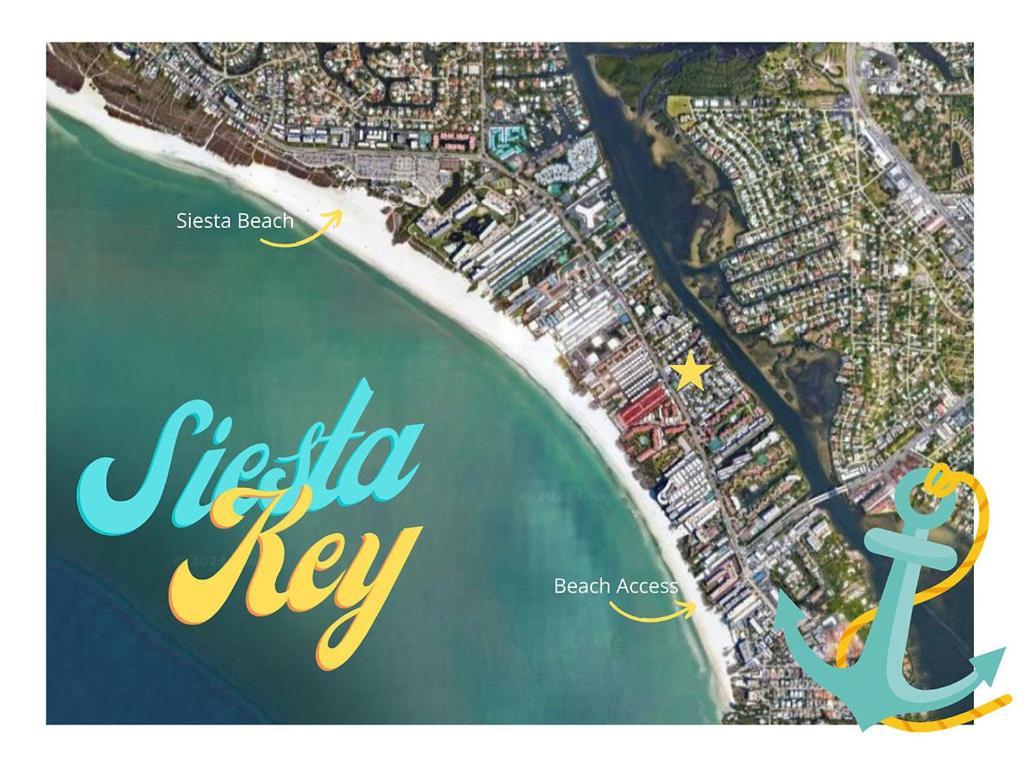 Apartamento Siesta Key Escape Ground Floor Steps To Heated Pool And Free Trolley Exterior foto